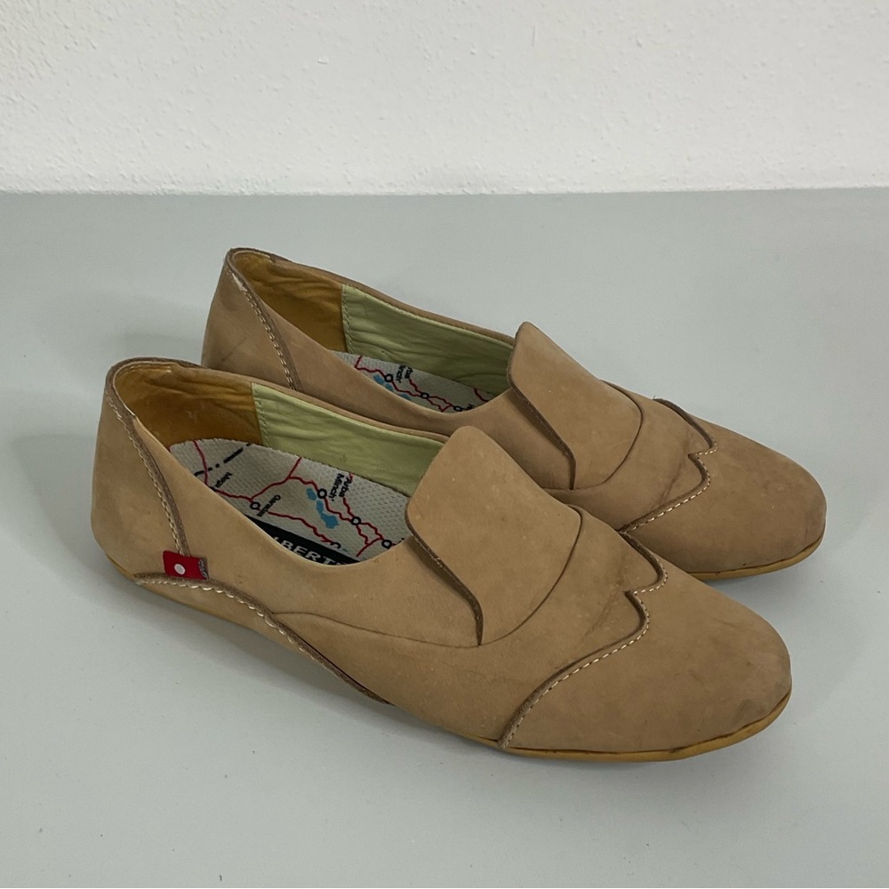 Oliberte‎ Mazowi Leather Slip On Loafer Shoes Size 37